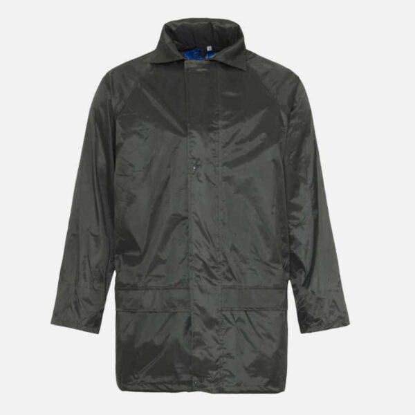 Supertouch Polyester/PVC Black Rainsuit