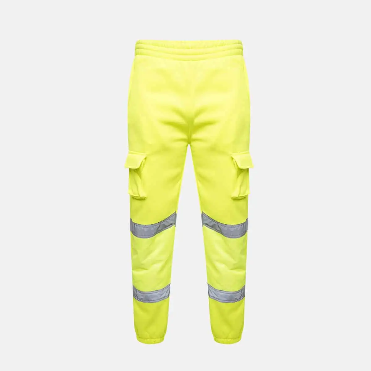 A2Z High Visibility Safe Work Reflective Pants Hi Vis Cargo Trousers For  Mens