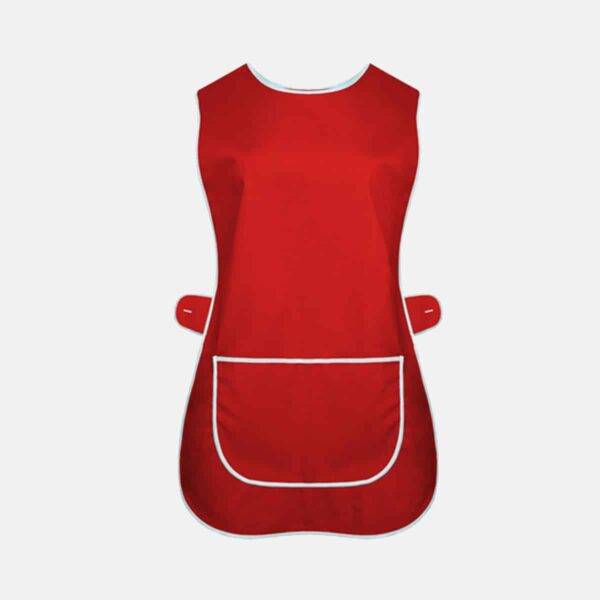 Ladies Overall Front Pocket Kitchen Cooking Cleaning Tabards