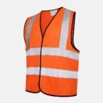Hi Vis Safety Vest By Kapton in Orange Colour