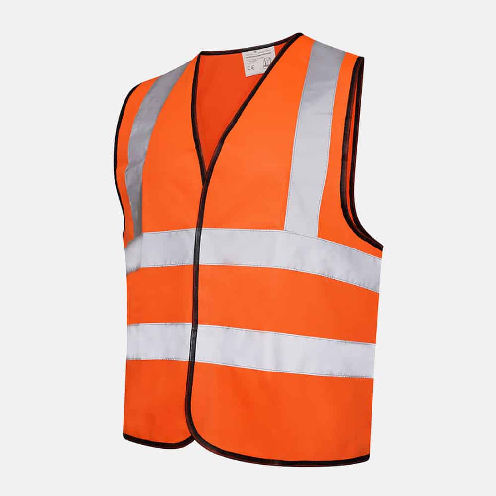 Hi Vis Safety Vest By Kapton in Orange Colour
