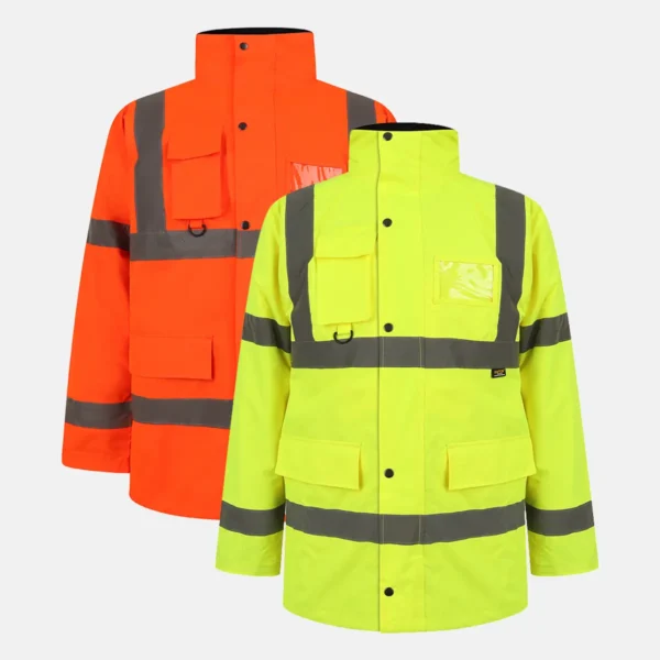hi vis parka coat