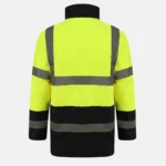 Hi Vis Two Tone Parka Coat | Waterproof Safety Jacket - Image 3