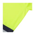 SuperTouch Essentials Hi Vis Eco Cool Air Yellow-Navy T-Shirt - Image 5
